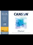 "Canson" Альбом для акварели "Montval" 100\% целлюлоза 300 г/м2 A4 21 х 29.7 см склейка с одной стороны 12 л.