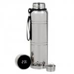 Термос Мастер К Warm, 850 мл, сохраняет тепло 24 ч, нержавеющая сталь, серебристый