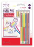 "ФРЕЯ" RPSK-0019 "На облачке" Скетч для раскраш. цветными карандашами 21 х 14.8 см 1 л.