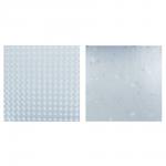 Пленка на стекло тм VETTA, самоклеящаяся, статическая, 2D, в рулоне, 45х200см, ПВХ, 2 дизайна