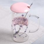 Кружка «Ты мой космос», с крышкой и ложкой, 300 мл