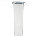 Контейнер герметичный с защелками для сыпучих продуктов 2300мл, пластик