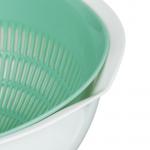 Дуршлаг с миской 2л, пластик