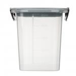 Контейнер герметичный с защелками для сыпучих продуктов 1000мл, пластик