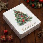 Набор махровых полотенец Этель Merry christmas 30?30 см - 5 шт., 100% хл, 340 г/м?