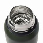 Термос Мастер К «Путешествие», 850 мл, с кружкой, нержавеющая сталь, зелёный