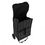 Тележка + сумка тм VETTA, до 20кг, 84x32x28см, 29 л, оксфорд, колеса ЭВА d14см