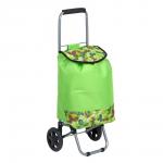 VETTA Тележка + сумка, до 30кг, 30х22х86см, 21л, брезент, колеса ЭВА d14,5см