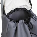 Тележка + сумка, до 30кг тм VETTA, полиэстер, 30х22х86см, 21л, колеса ЭВА d14,5см, цвет серый