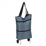 Тележка + сумка тм VETTA,  полиэстер, складная, до 7кг, 14л, 26х44х13см