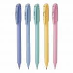 "Pentel" Набор гелевых ручек  Energel Pastel body 5 цв. BL417PST5M цвет чернил: синий
