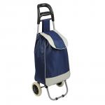 Тележка + сумка, до 30кг тм VETTA брезент, 36х26х95см, 28л, колеса ЭВА d16см