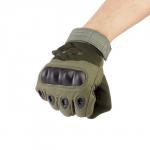 Перчатки тактические мужские Storm tactic с защитой суставов, XL, зелёные