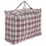 Сумка хозяйственная тм VETTA Клетка, 60x50x30см, 90 литров, до 10кг, полипропилен, 2 цвета