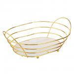 SATOSHI Кантри Корзина для фруктов 28,5х10х19,5см, сталь, акрил