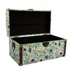 "Gamma" DBK-04 шкатулка декоративная "сундучок" 39 х 21 х 21 см №015 "Белые цветы"