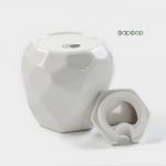 Ёмкость для мёда BellaTenero «Пчёлка», 500 мл, 9.5?13 см, с ложкой, фарфор, белая