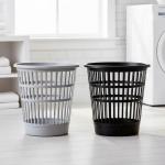 Корзина для мусора и бумаг 8,5л, сетчатая, полипропилен, 25х26х26см, 2 цвета