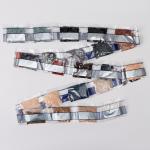 Алмазная вышивка полное заполнение «Девушка с букетом», на раме, 40?50 см