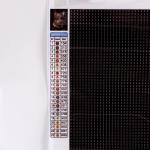 Алмазная вышивка полное заполнение "Доберман", на холсте 40*50 см