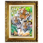 Алмазная мозаика «Забота» на подрамнике, 40?30 см, 38 цветов