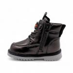 Ботинки на меху 1800-6-1 бронзовые п/п