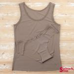 Комплект женский (майка и трусики) DX-M002, Шоколад УЦЕНКА