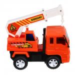 ИГРОЛЕНД Машина инерционная "Спецтехника", подвижные детали, ABS, 15,5х10х8см, 3 дизайна