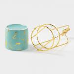 Конфетница керамическая «Изумруд. Птичка», 220 мл, 9?20.5 см