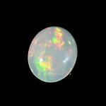 Кабошон из опала золотого овал 12*14мм