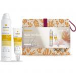 ПРОМОНАБОР SESDERMA: REPASKIN REPASKIN Спрей солнцезащитный прозрачный для тела СЗФ 50,200 мл (Aerosol)+ Средство солнцезащитное с нежностью шелка для лица СЗФ50, 50 мл + косметичка/