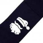 *Носки Tezido Т2736 Дед мороз синий