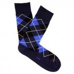 *Носки · Kilt argyle ·темно-синий