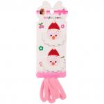 Аксессуары для волос детские 6шт "БИСКВИТ", Дед Мороз,14*6см