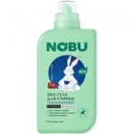 Nobu 1000мл Средство для стирки жидкое с кондиционером гель экологичное 2в1 Black&Dark