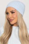 Шапка однослойная Большой город (нежно-голубая) Ш26-4М