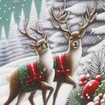 Пакет тм СНОУ БУМ подарочный, 26x32x10см, глиттер, бумага, арт.26, 4 дизайна