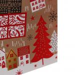 Пакет подарочный тм СНОУ БУМ фоллинг, 26x32x10см, бумага, 4 дизайна