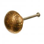 BLUMEN HAUS Ручка латунная для мебели "Восток",  цвет золотой