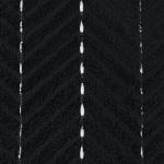 Коврик махровый «Этель» Lines, 50?70 см, хлопок 100%, черный