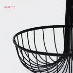 Фруктовница Доляна «Эстетика», 33?33?30.5 см, чёрная