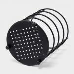 Сушилка для столовых приборов Доляна, 17?10.5?10.5 см, чёрная