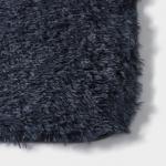 Набор ковриков для ванной и туалета Доляна «Пушистик», 3 шт., 40?44, 40?50, 50?80 см, серый