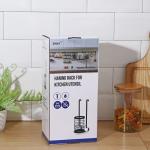 Держатель для столовых приборов на рейлинг, чёрный