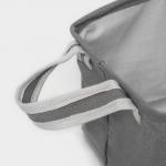 Корзина для хранения LaDо?m, с ручками, 28?20?17 см, серая