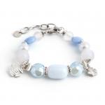 Браслет Роман с камнем - Нежность