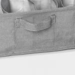 Органайзер для хранения белья LaDо?m, 6 ячеек, 32?17?12 см, серый