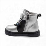 Ботинки PV235-2-4 серебро п/п