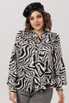 Блуза ANELLI 1736 зебра нью