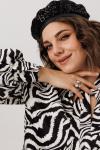 Блуза ANELLI 1736 зебра нью